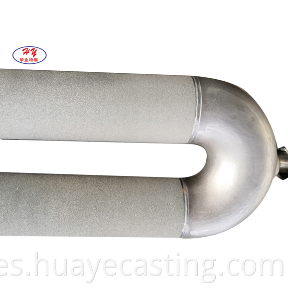Heat Treatment Heat Resistant U Type Radiant Tube For Cal Cgl4